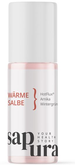 Wärmesalbe Roll-On - Wärmebalsam Muskelverspannung Nacken Schulter | SAPURA®
