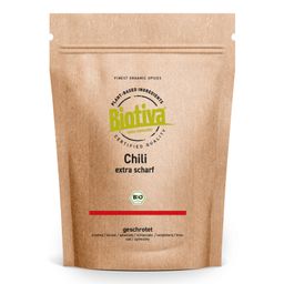 Biotiva Chili extra scharf geschrotet Bio