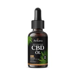 Avitava® 10 % CBD Öl THC-frei Breitspektrum