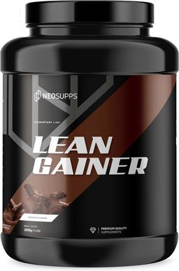 Neosupps Lean Gainer Chocolate, Weight Gainer mit Protein