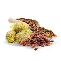 Futterpaket Spar-Set - Streufutter, Meisenknödel & Rosinen