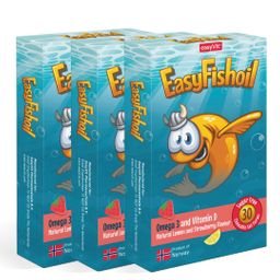 EasyFishoil - Omega 3 hochdosiert für Kinder mit Vitamin D
