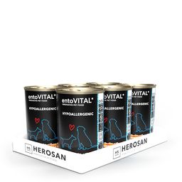 entoVITAL DOG HYPOALLERGENIC Nassfutter
