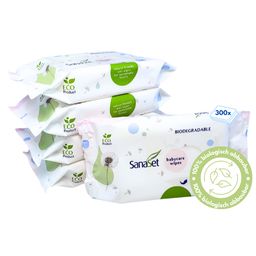 SanaSet Baby biologisch abbaubare Feuchttücher