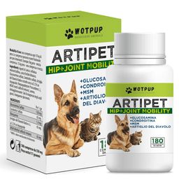 LA.GA© Artipet© Gelenk Ergänzungsmittel Hund & Katze. Mit MSM,Glucosamin,Chondroitin & Teufelskralle