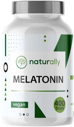 naturally Melatonin | bioaktive Melatonintabletten hochdosiert
