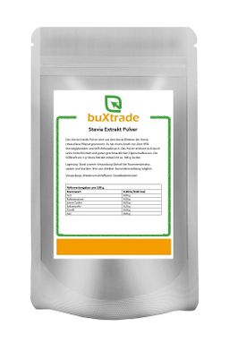 buXtrade Stevia Extrakt Pulver