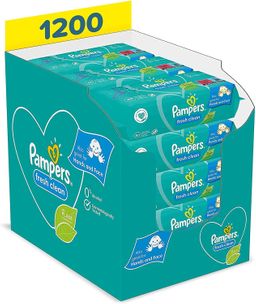 Pampers Fresh Clean Feuchttücher 15 Packungen