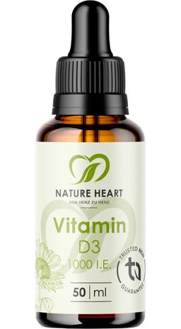 Nature Heart Vitamin D3 Tropfen 1.000 I.E.