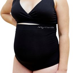 MyClarella® Mitwachsende Schwangerschaftsunterhose - nahtlos & mit Baumwollanteil