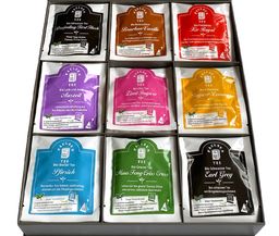 Paulsen Exklusive Bio Tee Geschenkbox mit Tee aus aller Welt im Pyramidenbeutel