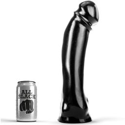 All Black - XXL dunkler Dildo