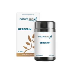 Naturesan Berberin | Unterstützung von Blutzucker, Fettstoffwechsel & Herz-Kreislauf-System