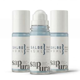 Kühlgel Roll-On 3er Set | Akut Eisgel Kühlsalbe Kältesalbe | sapura health®