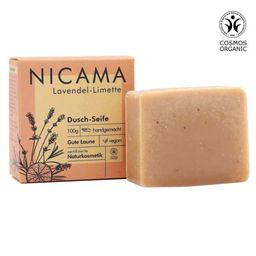 NICAMA Duschseife Lavendel-Limette