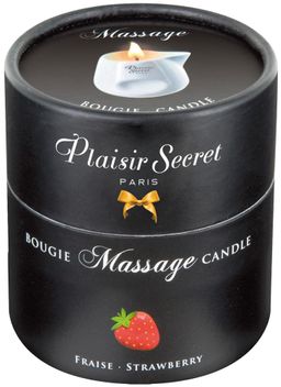 Plaisir Secret - Massage Kerze Strawberry