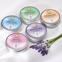 LÖWENKIND 5er-Dosen-Set für die Erkältungszeit, Zahnen, Schlafprobleme und ein gutes Bauchgefühl