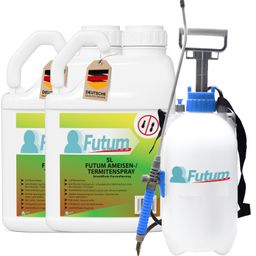 FUTUM 2x5L Ameisen- / Termitenspray + 5L Sprüher