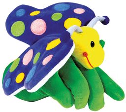 Beleduc Handpuppe Schmetterling