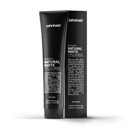 Zahnheld Zahnpasta Natural White Zahncreme mit Aktivkohle & Fluorid