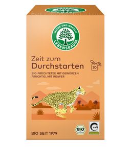 Bio Früchte-Gewürztee Ingwer und Elan