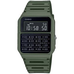 Casio ca-53WF-3B Calculator Green Digital Herren-Armbanduhr Original