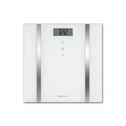 medisana BS 483 weiß Körperanalysewaage bis 180 kg Personenwaage Körperfett