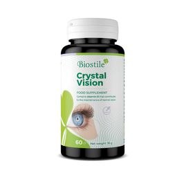 Biostile Crystal Vision – Augen Vitamine mit Lutein, Zeaxanthin & Vitamin A