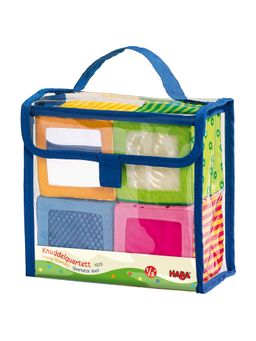 HABA Motorikwürfel Entdeckerwürfel Knuddelquartett