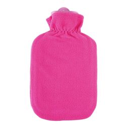 Sänger Wärmflasche Fleecebezug pink