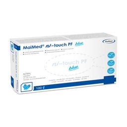 MaiMed® ni touch Einmalhandschuhe, Nitril, blau Gr. L, 100 Stck.