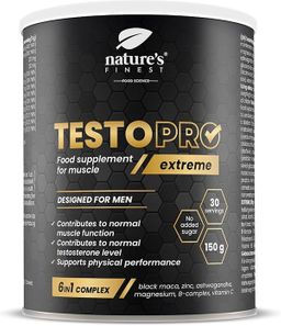 Nature's Finest TestoPRO Extreme - 6-in-1 Muskel- und Testosteron-Support-Komplex
