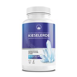 Saint Nutrition Kieselerde Kapseln Für Haare Haut und Nägel | Verstärker mit Haar Vitamine