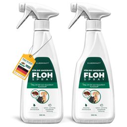SILBERKRAFT Flohspray die Umgebung