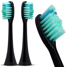 Silodent Schallzahnbürste Midnight Blue. Zahnbürstenköpfe mit antiseptischen Borsten