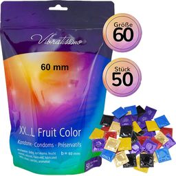 Vibratissimo Kondome Fruit Color 57mm