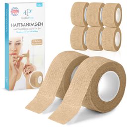 Health Press Fingerpflaster – Elastische Haftbandage schmal als selbstklebender Fingerverband