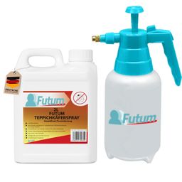 FUTUM 2L Teppichkäferspray + 2L Sprüher