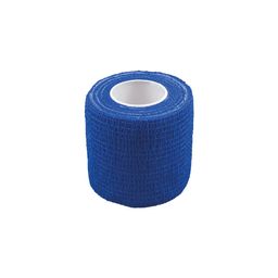 NatuSol Kohäsive Bandage blau / rot, 10 cm x 4,5 m (1 Kart. = 18 Stück)