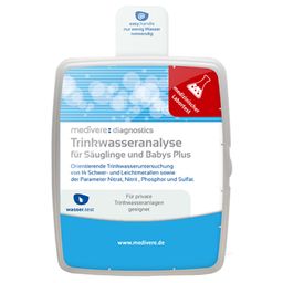 medivere Labordiagnostik Trinkwasseranalyse für Säuglinge und Babys Maxi