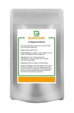 buXtrade Tri-Magnesiumdicitrat