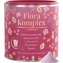 Flora Kulturen Komplex Pulver – Bakterienkulturen, Ballaststoffe & Enzyme - Vitapow