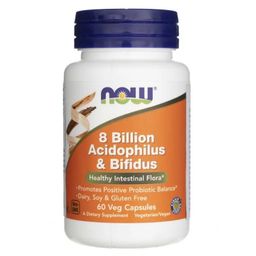 NOW FOODS 8 Milliarden Acidophilus & Bifidus