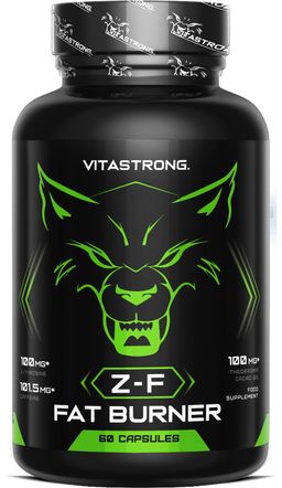 Vitastrong Z-F Fettverbrenner - 60 Kapseln, Fortschrittlicher Thermogenese-Komplex