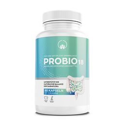 Saint Nutrition® | Probiotika 18 - Kapseln 550mg | 20 Bakterienstämme + Inulin für die Darmbalance