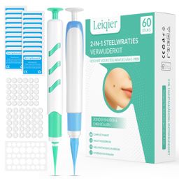 Leiqier 2-in-1 Stielwarzen-Entferner Set