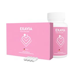 Exavia | speziell für Frauen entwickelt | Rezeptfrei | Maca-Kapseln | Vitalität