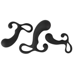 3-teiliges Analplug Set, Rebel