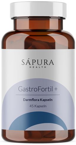 Probiotika mit 4 Mrd. Keimen - Darmflora Aufbau & Darmkur | Gastrofortil+
