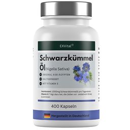 EXVital® Schwarzkümmelöl Kapseln, aus ägyptischen Anbau